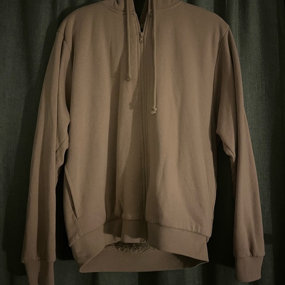 Forever 21 Tops - Forever 21 women’s Brown Zip-Up Sweater